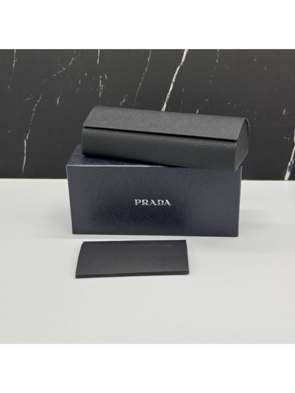 Prada PRB01V 19X1O1 Women Clear Cream Cat Eye Eyeglasses Authentic NEW - Picture 9 of 9